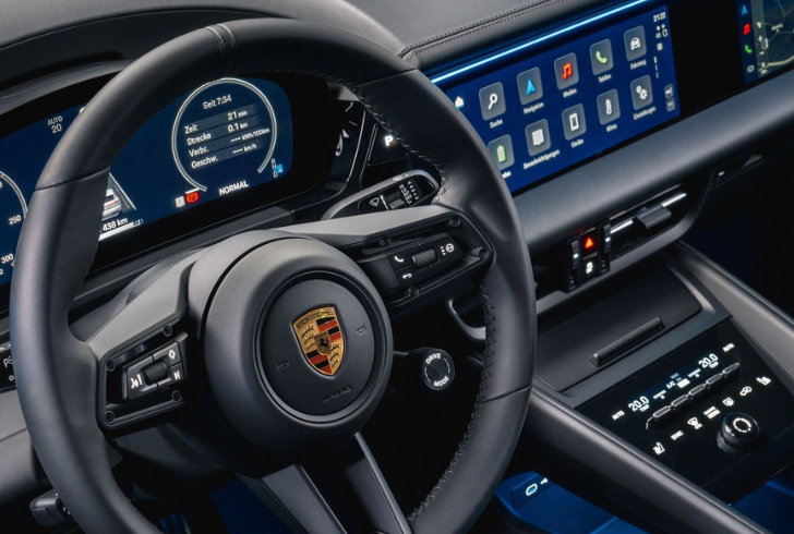 hypedrive | Instagram | The Macan's interior is focused on seamlessly integrating the driver.