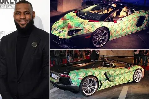 CELEBRITY CARS THAT COST AS MUCH AS YOUR HOUSE, TRY NOT TO SCRATCH LEBRON’S CAR IT WILL COST YOU