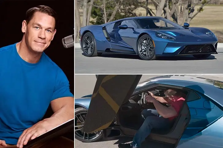 John Cena & Shay Shariatzadeh –  2017 Ford GT  , Estimated $1.4 Million