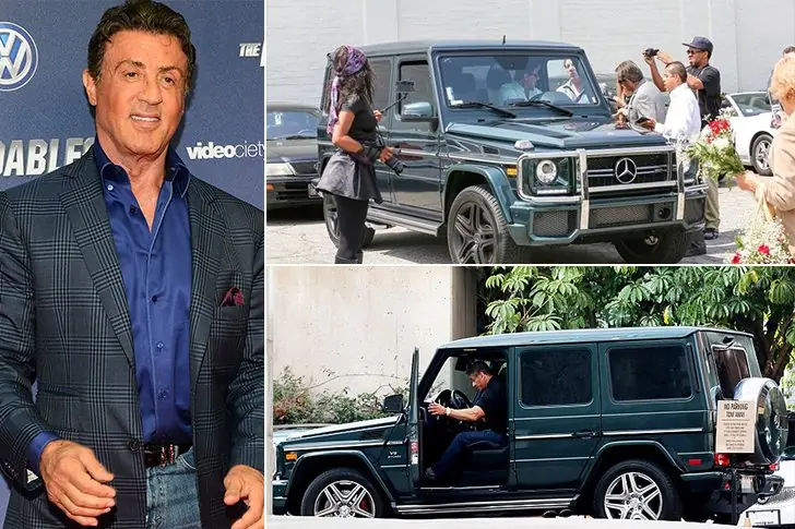 Sylvester Stallone & Jennifer Flavin –  Mercedes-Benz G550 , Estimated $166K
