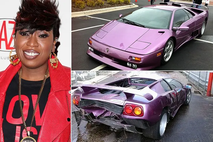 Missy Elliott –  Lamborghini Diablo 3 , Estimated $300K
