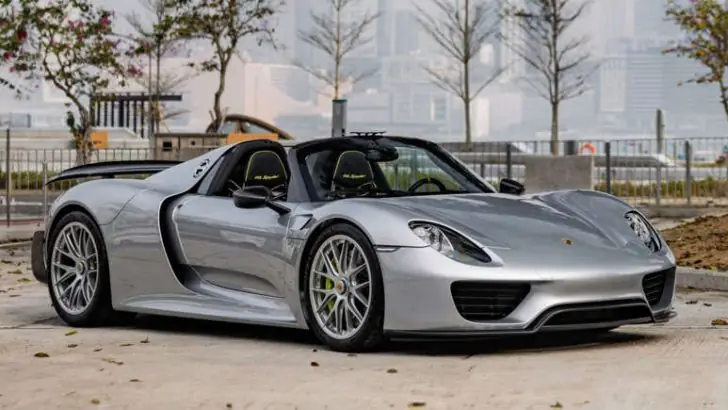 The most expensive Porsche cars.