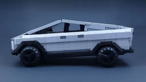 You Have to Check Out This Lego Tesla Cybertruck