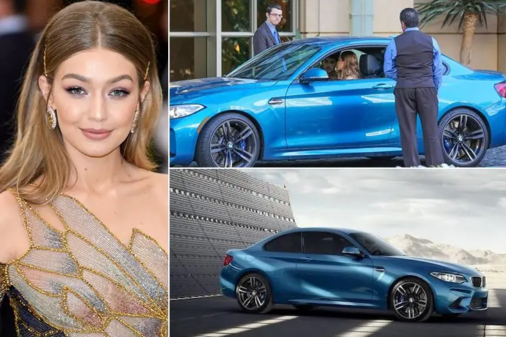 Gigi Hadid –  BMW M2 , Estimated $100K