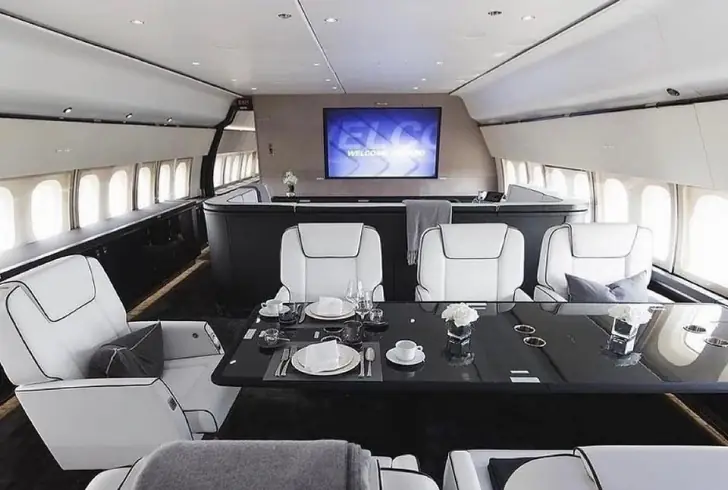 most expensive private jets - Boeing 767-33AER