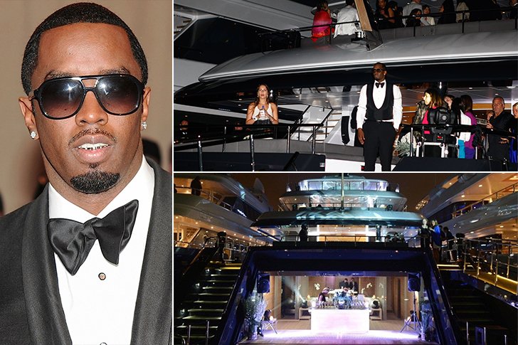 does p diddy own a yacht