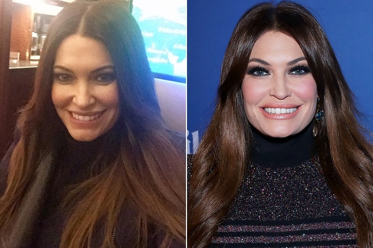 Kimberly Guilfoyle without makeup atom heart mother album cover