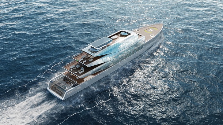 3d printed superyacht