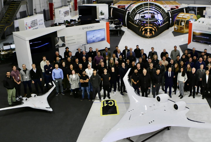JetZero aircraft with airline support